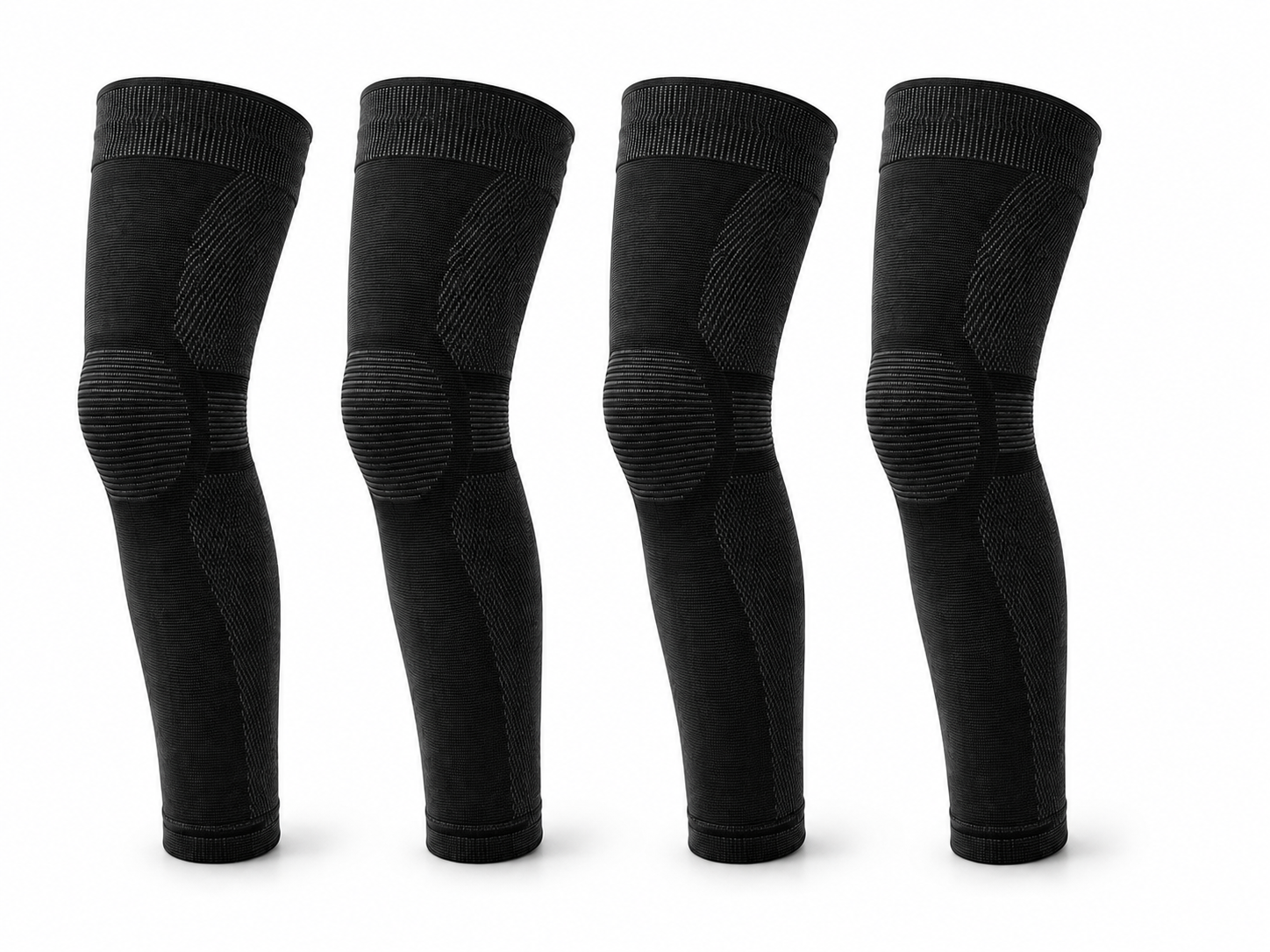 RECOVERA Knee - pack de 2 rodilleras sobre fondo blanco